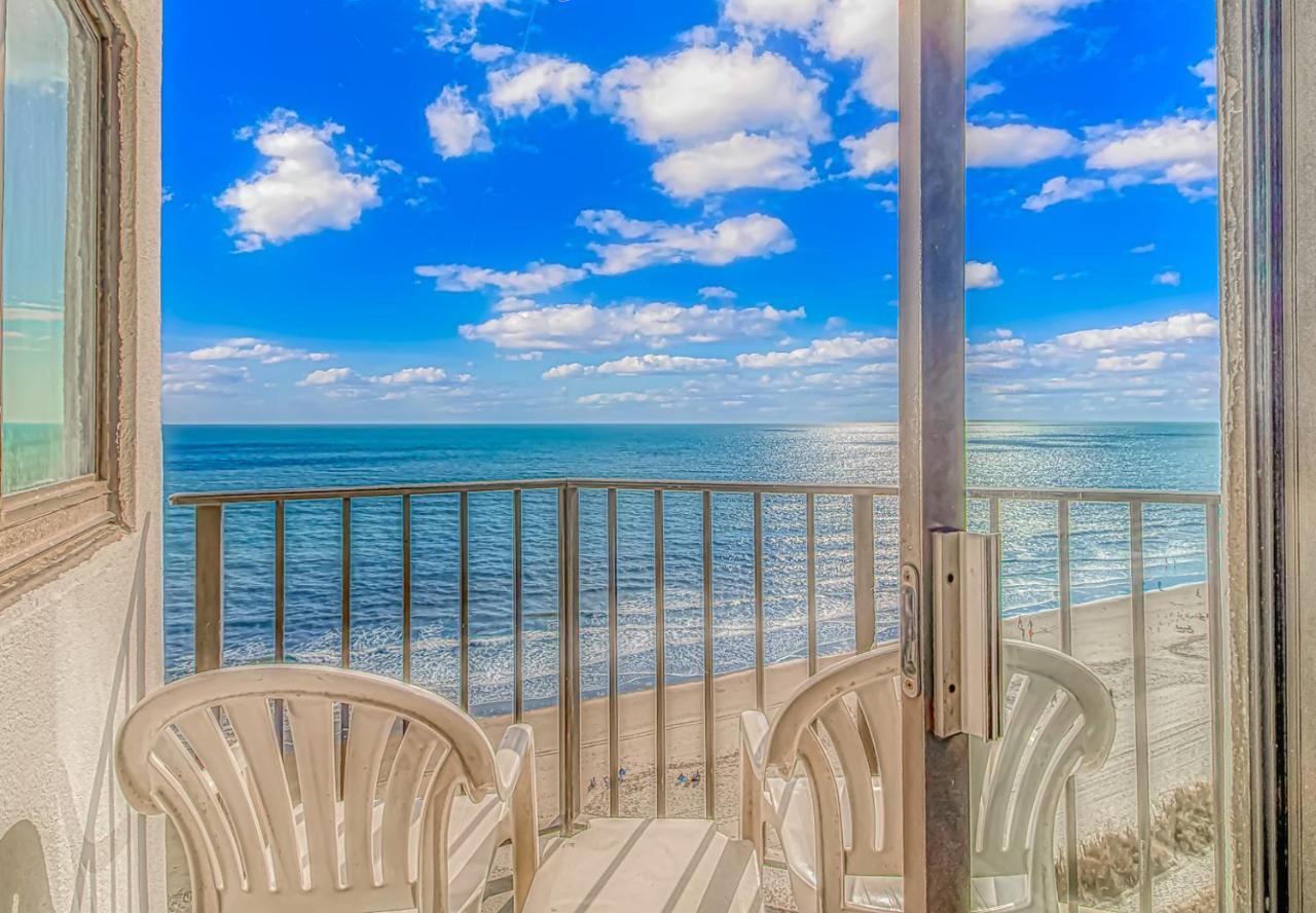 Angled Oceanfront Studio With Incredible Views! Palace Resort 1003 - Sleeps 4 Guests Myrtle Beach Exterior foto