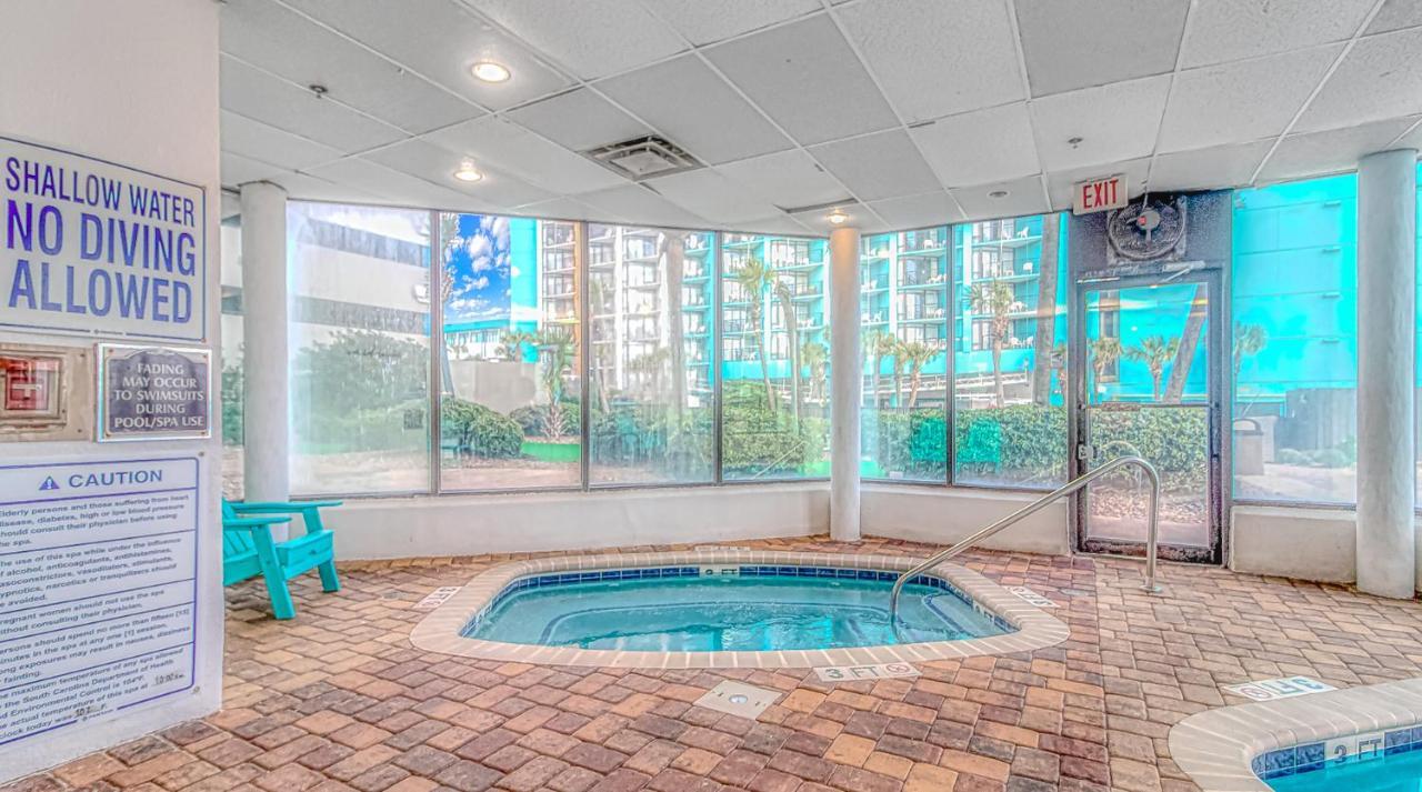 Angled Oceanfront Studio With Incredible Views! Palace Resort 1003 - Sleeps 4 Guests Myrtle Beach Exterior foto